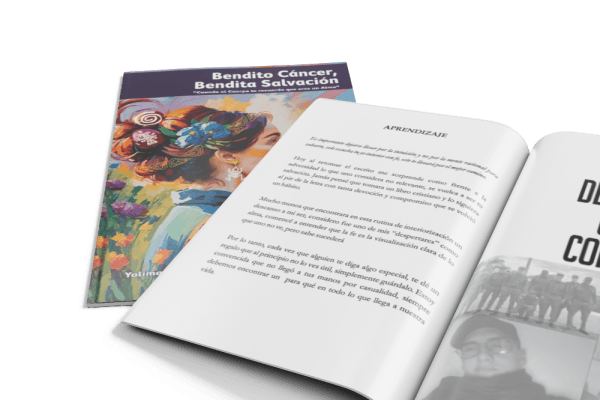 Magazines Mockup Opened And Closed Poster Libro Bendito Cáncer, Bendita Salvación Electronico